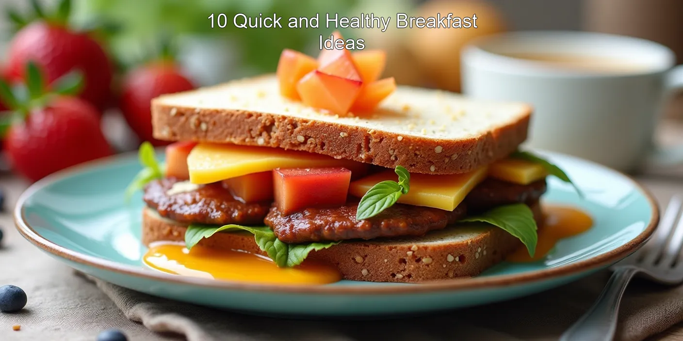 10 Quick and Healthy Breakfast Ideas