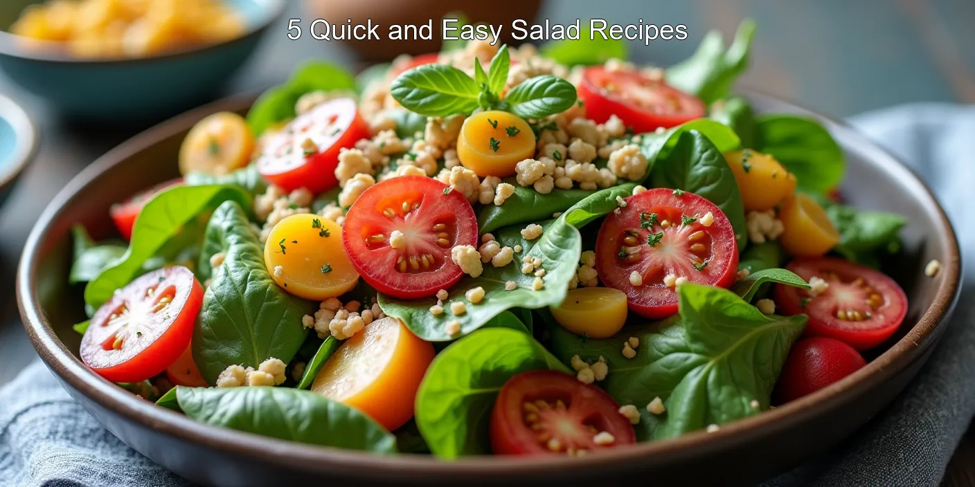 5 Quick and Easy Salad Recipes
