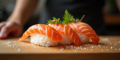 Traditional Japanese Sushi Making