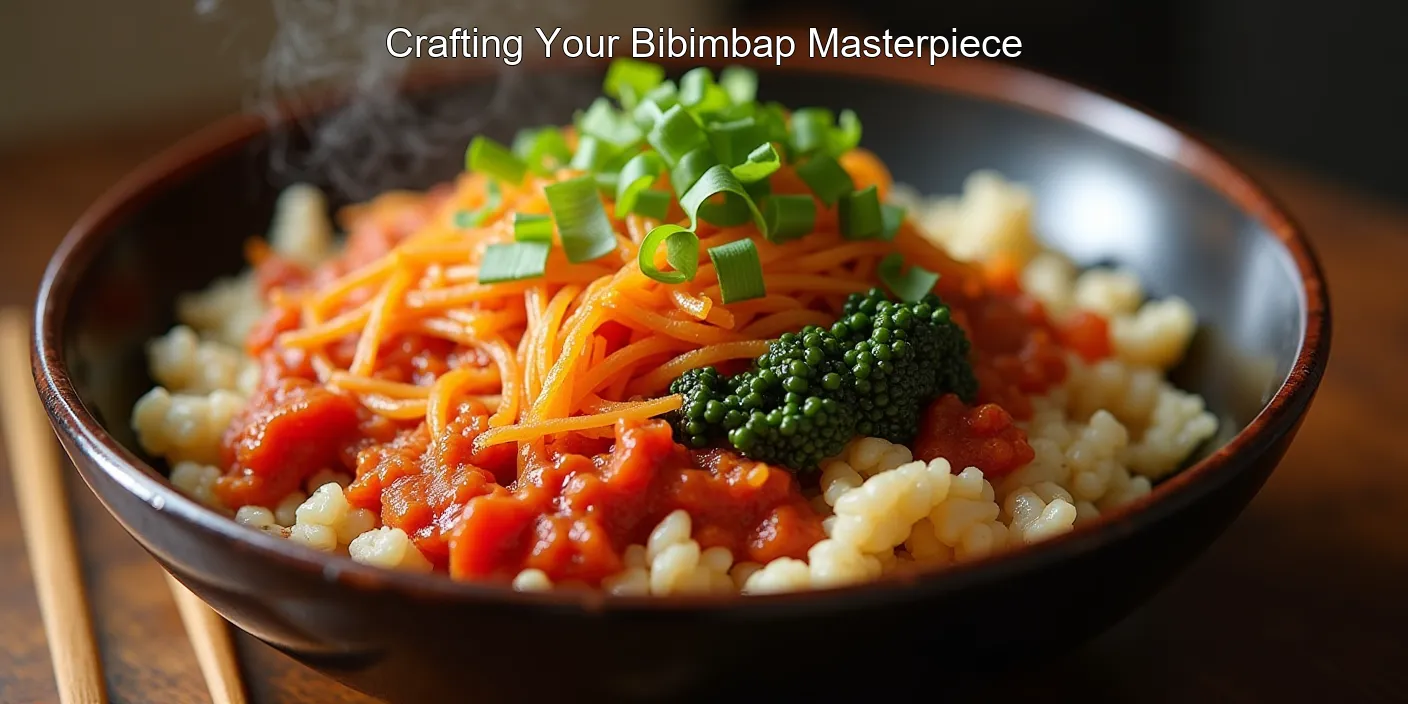 Crafting Your Bibimbap Masterpiece