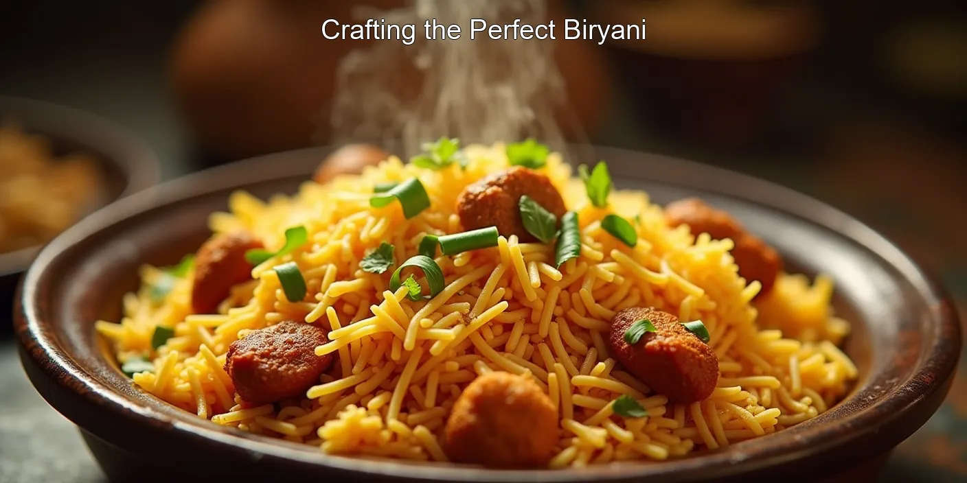 Crafting the Perfect Biryani