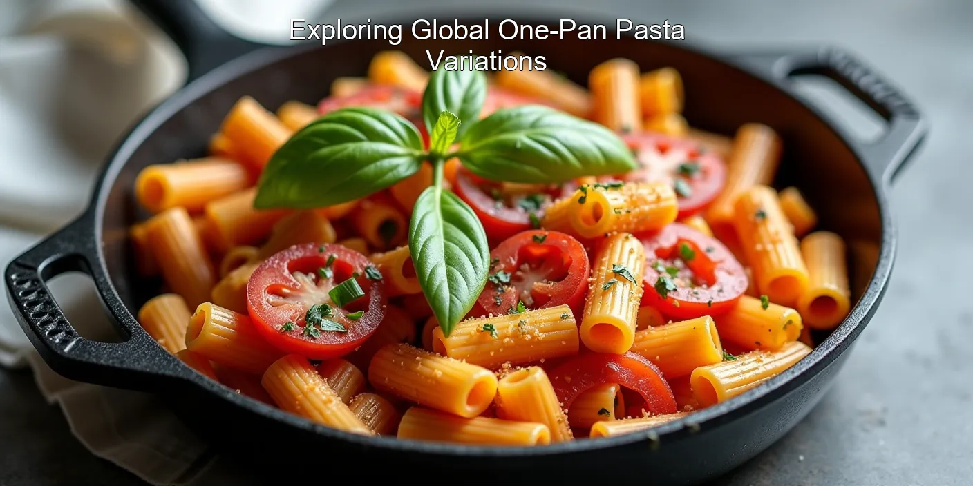 Exploring Global One-Pan Pasta Variations