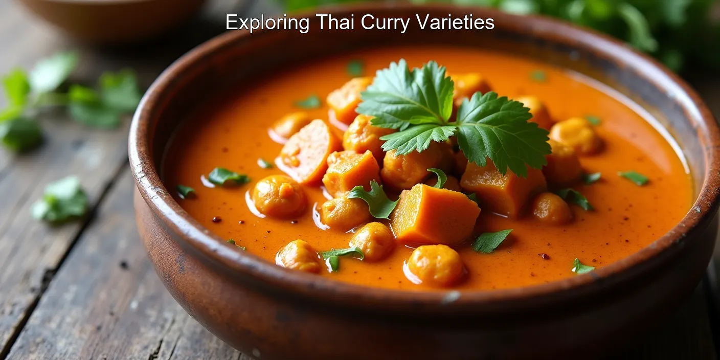 Exploring Thai Curry Varieties