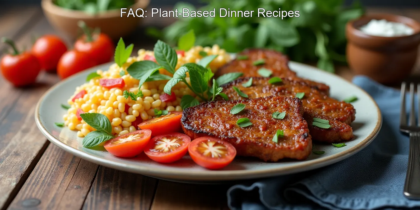 FAQ: Plant-Based Dinner Recipes