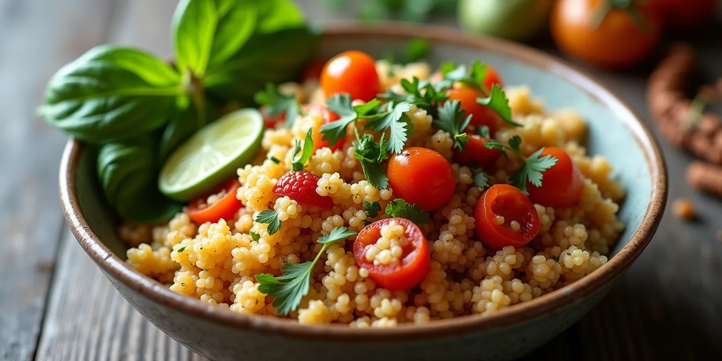 Vegan Quinoa Bowl Recipe