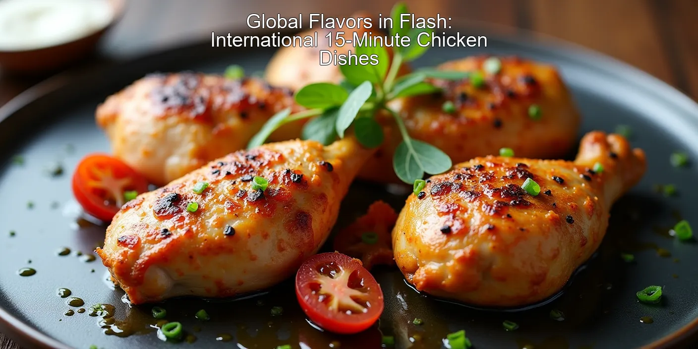 Global Flavors in Flash: International 15-Minute Chicken Dishes