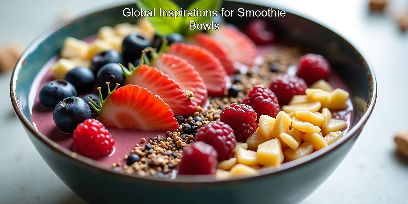 Global Inspirations for Smoothie Bowls