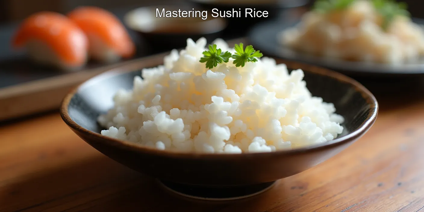 Mastering Sushi Rice