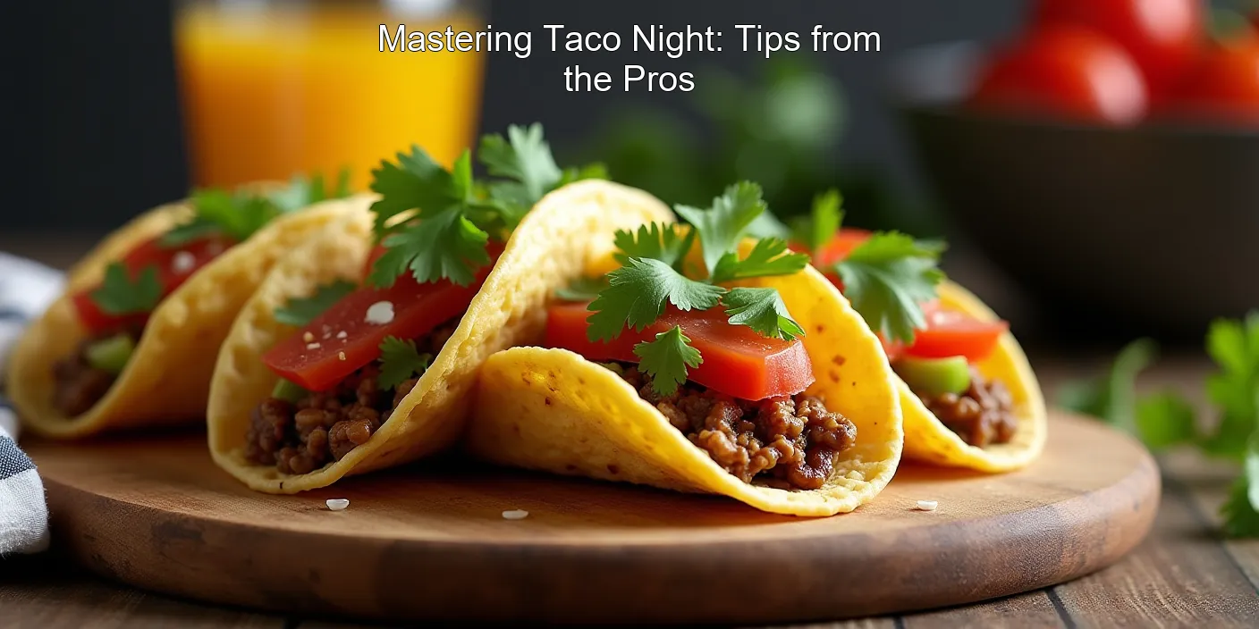 Mastering Taco Night: Tips from the Pros