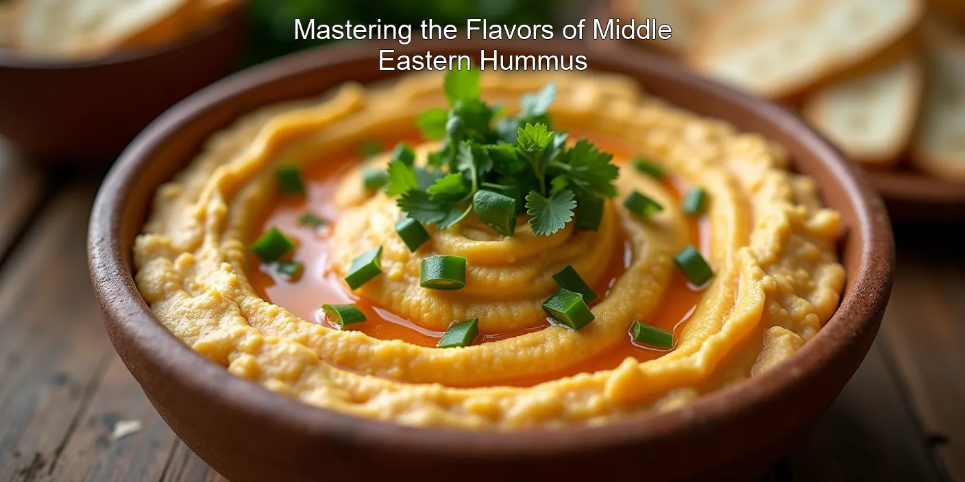 Mastering the Flavors of Middle Eastern Hummus