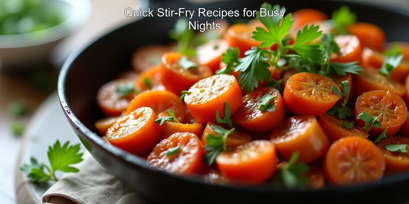 Quick Stir-Fry Recipes for Busy Nights