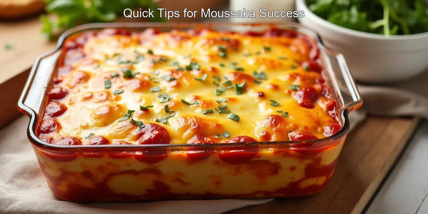 Quick Tips for Moussaka Success