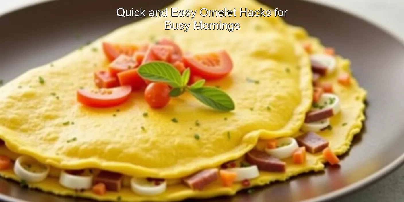 Quick and Easy Omelet Hacks for Busy Mornings