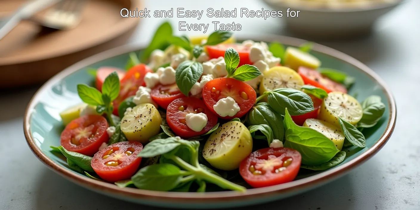 Quick and Easy Salad Recipes for Every Taste