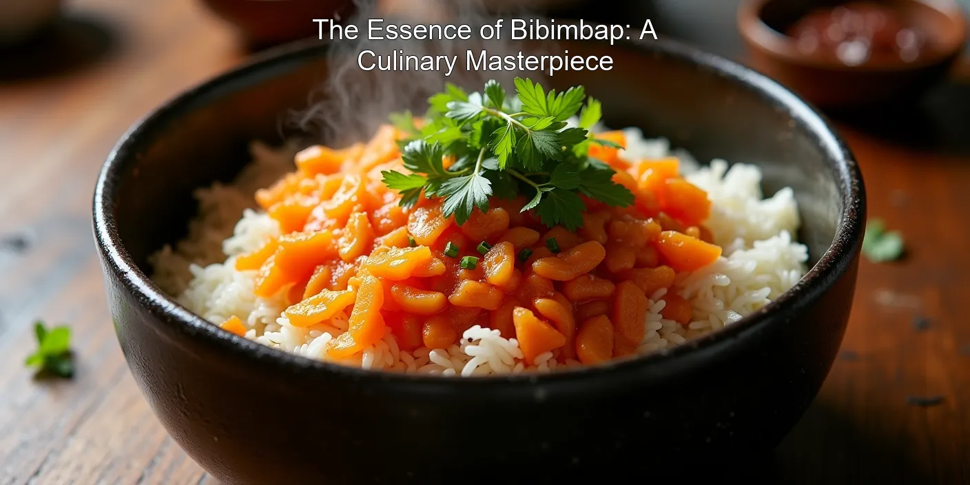 The Essence of Bibimbap: A Culinary Masterpiece